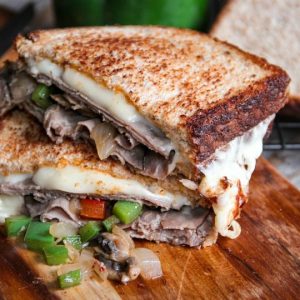 Pulled Salt Beef & Cheese Melt