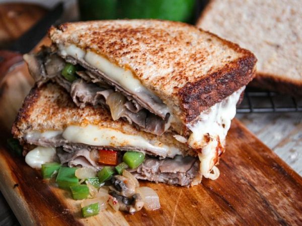 Pulled Salt Beef & Cheese Melt